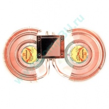 Кулер для видеокарты Thermaltake DuOrb CL-G0102 с тепловыми трубками (медный) - Шахты
