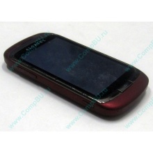 Красно-розовый телефон Alcatel One Touch 818 (Шахты)