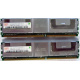 Серверная память 1024Mb (1Gb) DDR2 ECC FB Hynix PC2-5300F (Шахты)